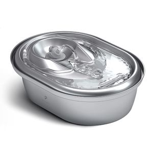 PETLIBRO Stainless Steel Quiet Dishwasher Safe Adjustable Flow Pet Fountain